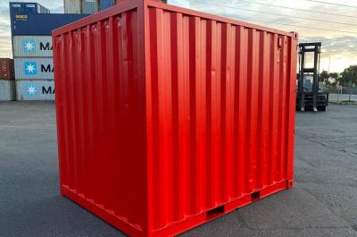 10ft Refurbished General Purpose Shipping Container rear view from Container Traders