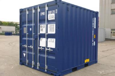 10ft general purpose shipping container side view from Container Traders