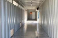 40ft shipping container internal checker plate flooring custom modification from Container Traders