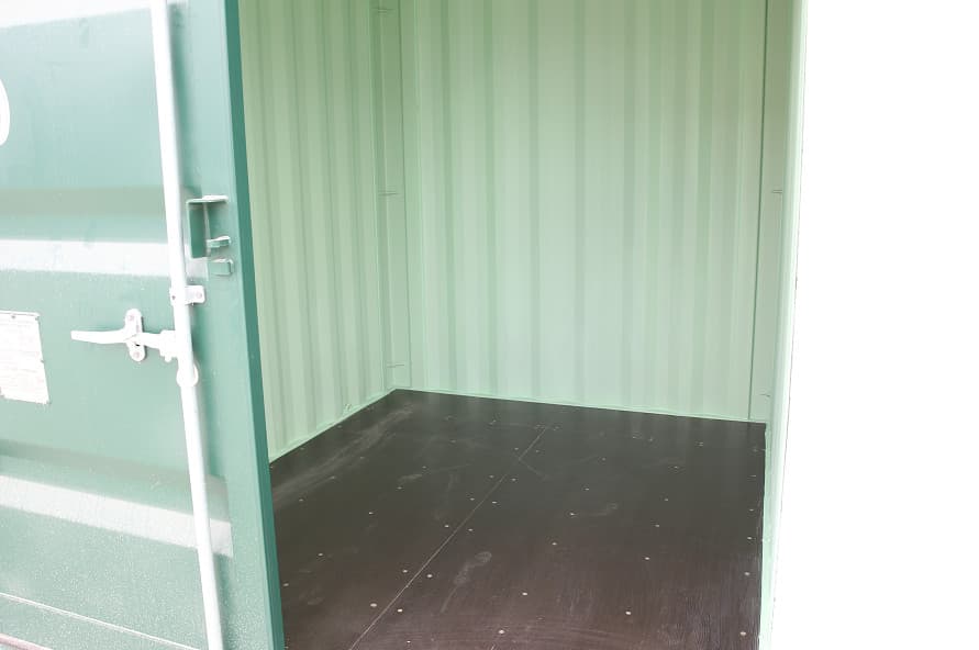 10ft High Cube Shipping Container internal view from Container Traders