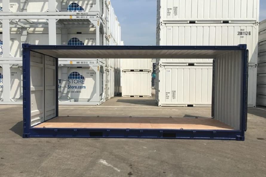 Side Opening Shipping Container -Both Sides Open