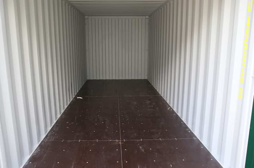 20ft general purpose shipping container internal view from Container Traders