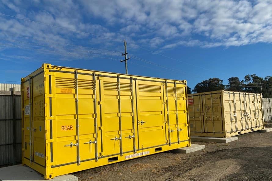20ft side opening dangerous goods and standard side opening shipping containers from Container Traders